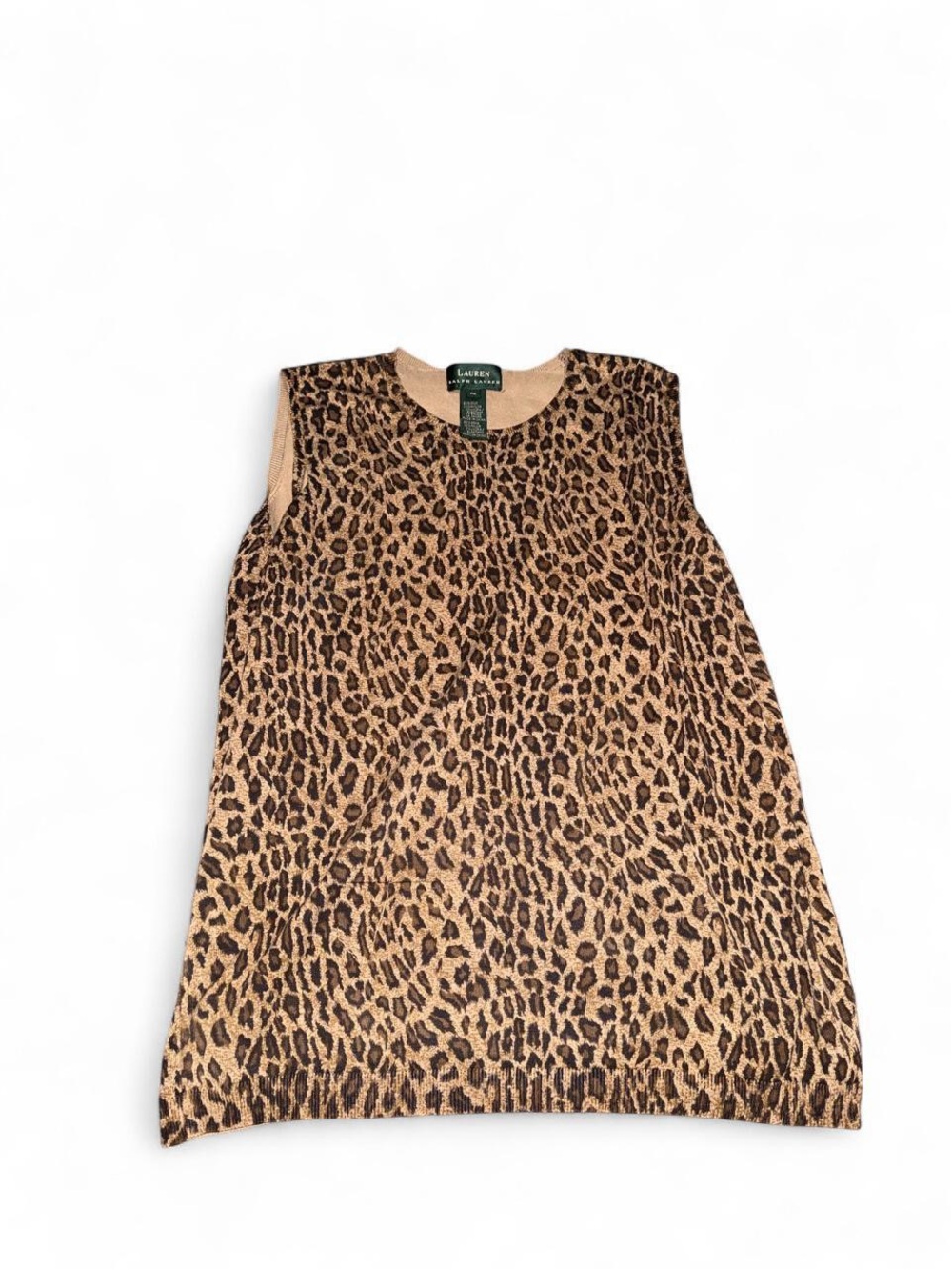 Ralph Lauren Leopard Print shirt 1X XL